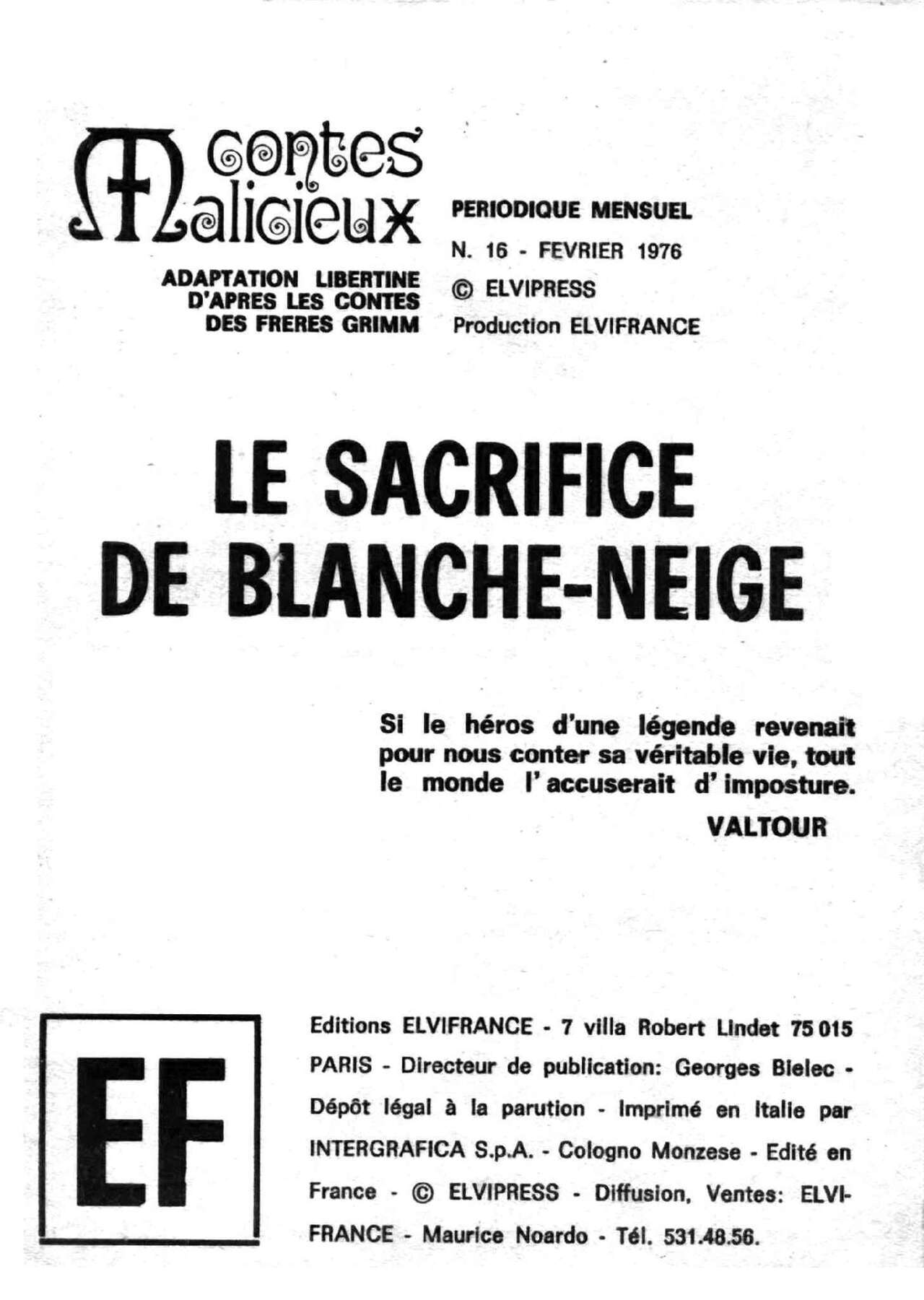 Le sacrifice de Blanche-Neige page 3 full