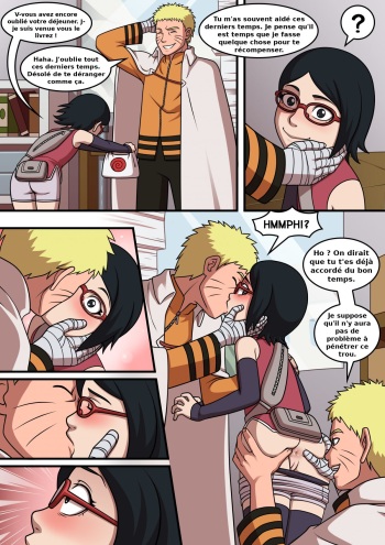 [Incognitymous] Naruto X Sarada - [french] cover