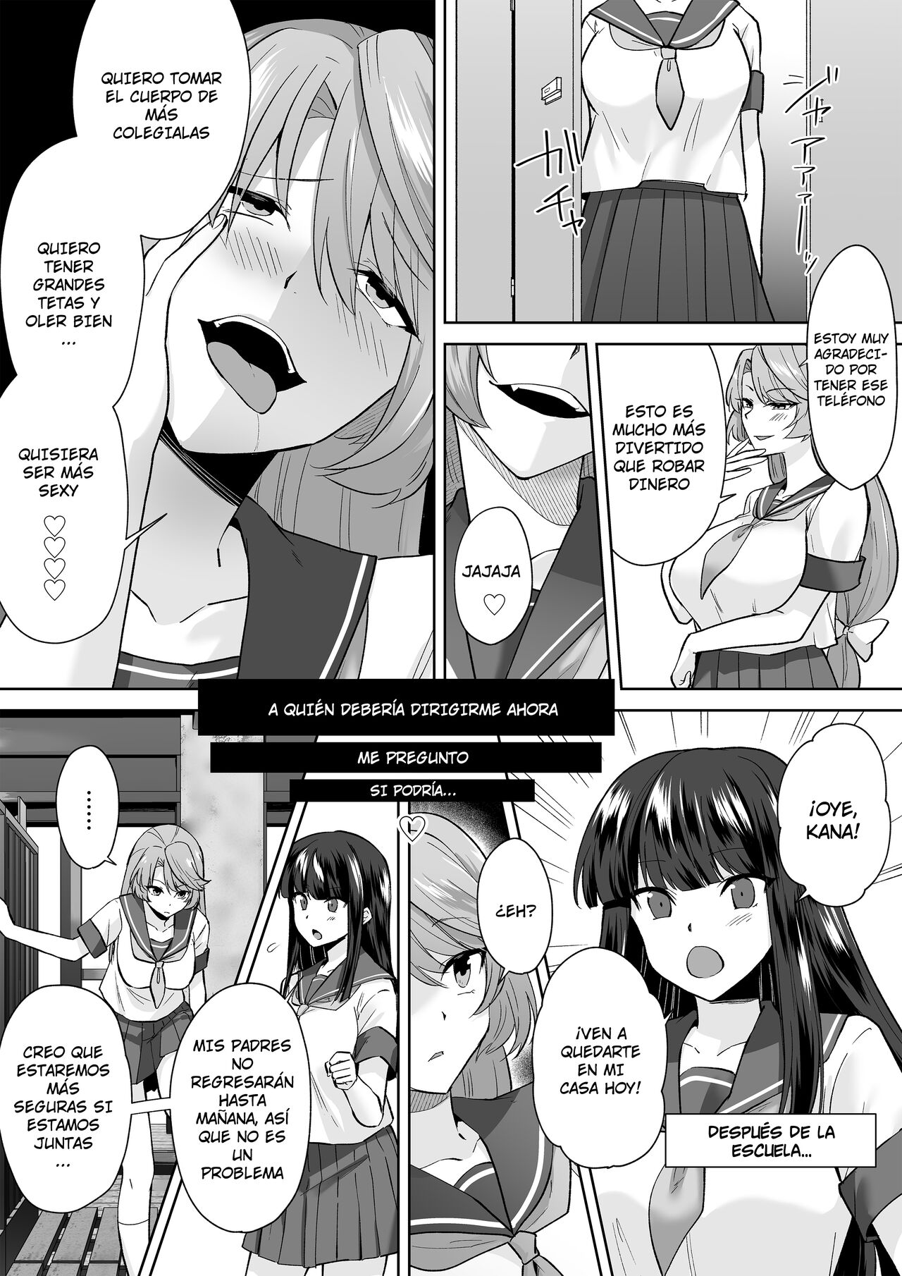 Joshikousei Sennyuu Repo2 ~Hanzaisha ga Onnanoko ni Hyoui shite mita~ | Reportaje sobre la infiltración en una escuela de mujeres 2 ~Un criminal que posee a las chicas~ page 11 full