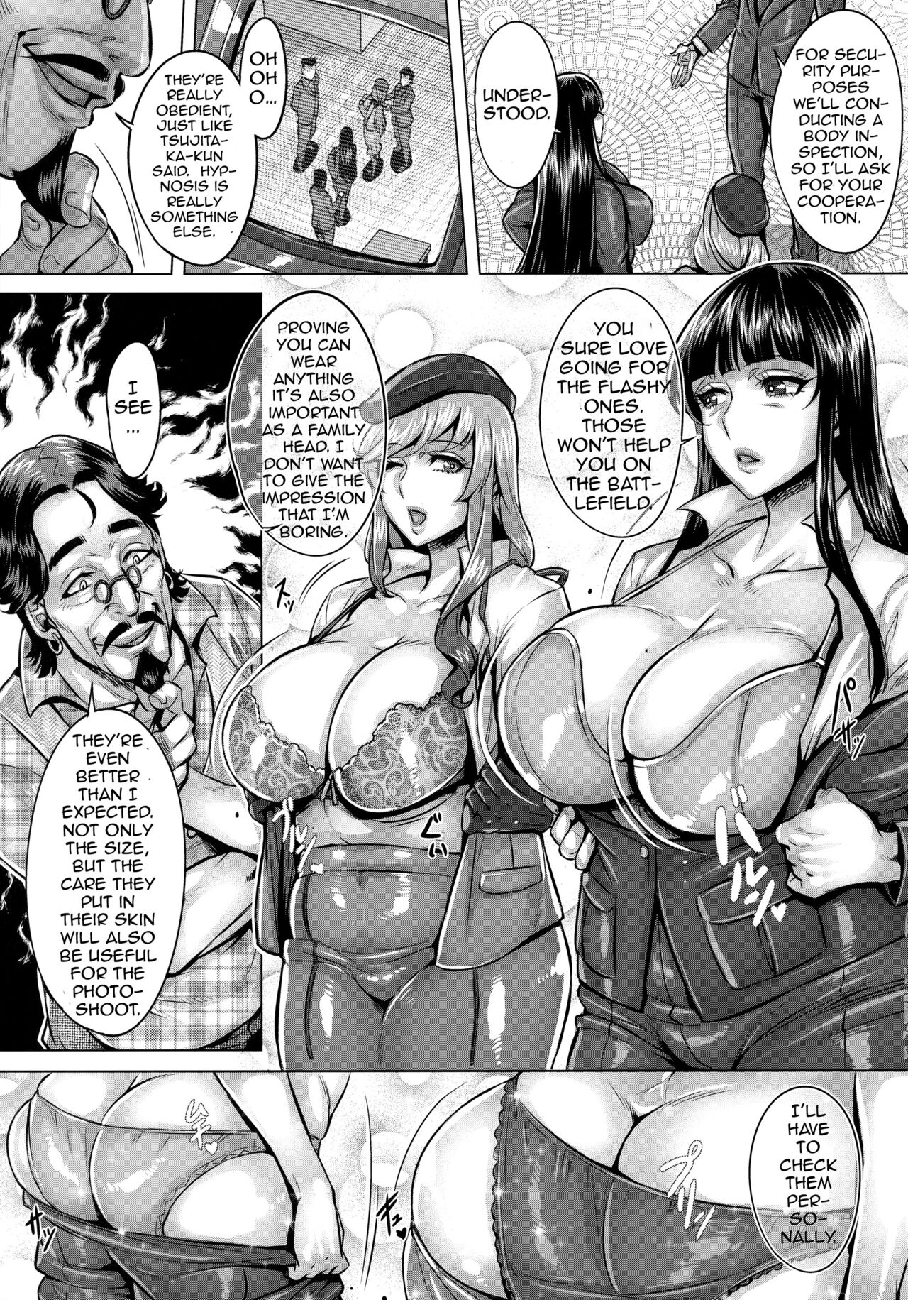 Sennou Sareta Iemoto-tachi no Zenra Inniku Satsueikai | The Mind Controlled Family Head's Fully Nude Photo Session page 4 full