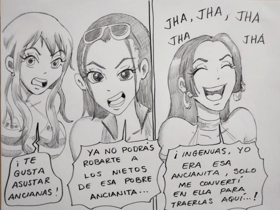 Robin and Nami vs Boa Hancock page 11 full
