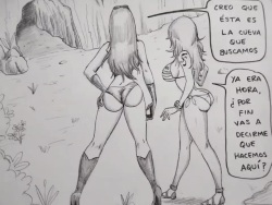 Robin and Nami vs Boa Hancock