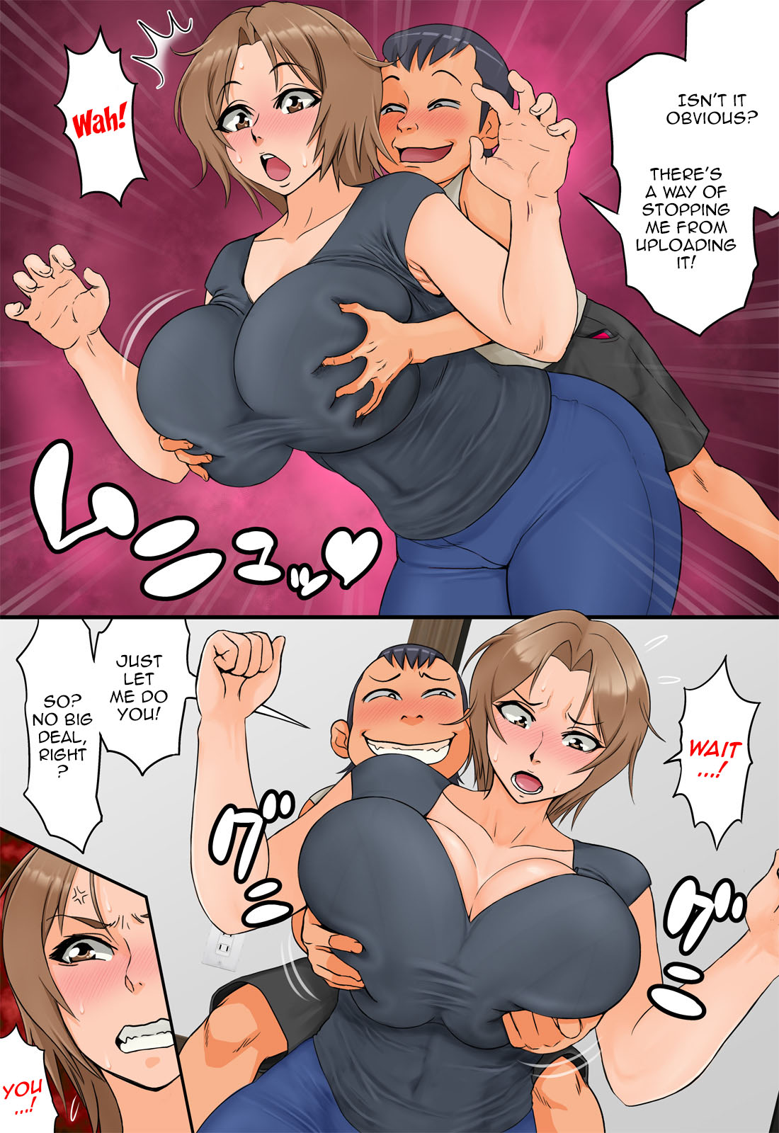 Tomodachi no Hahaoya ga Keitai no Motoyan datta node Yowami o Nigitte Yaritai Houdai shite mita page 12 full