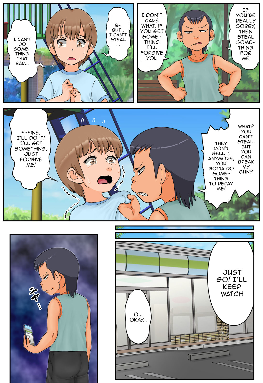 Tomodachi no Hahaoya ga Keitai no Motoyan datta node Yowami o Nigitte Yaritai Houdai shite mita page 5 full