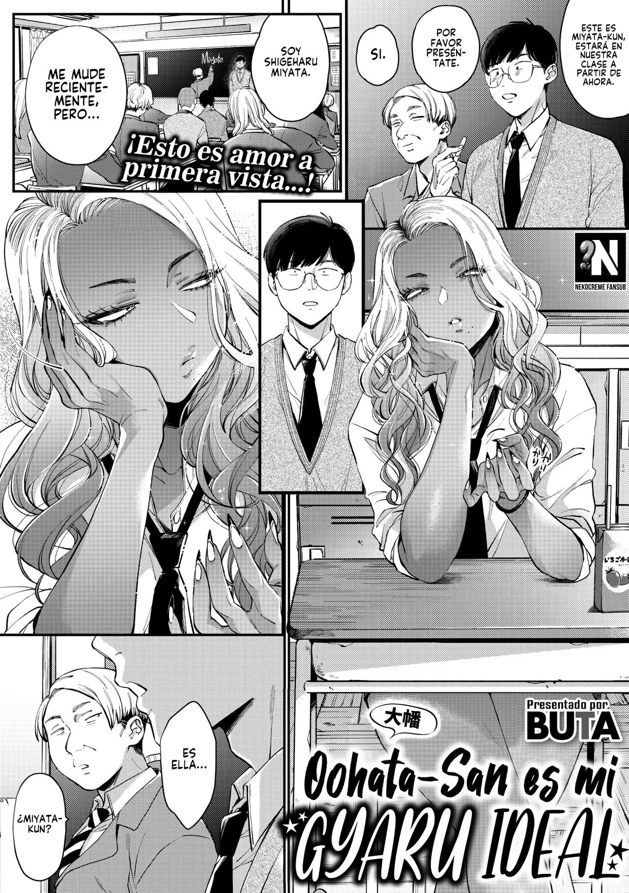 Oohata-san wa Risou no Gyaru | Oohata-san es mi Gyaru Ideal page 1 full