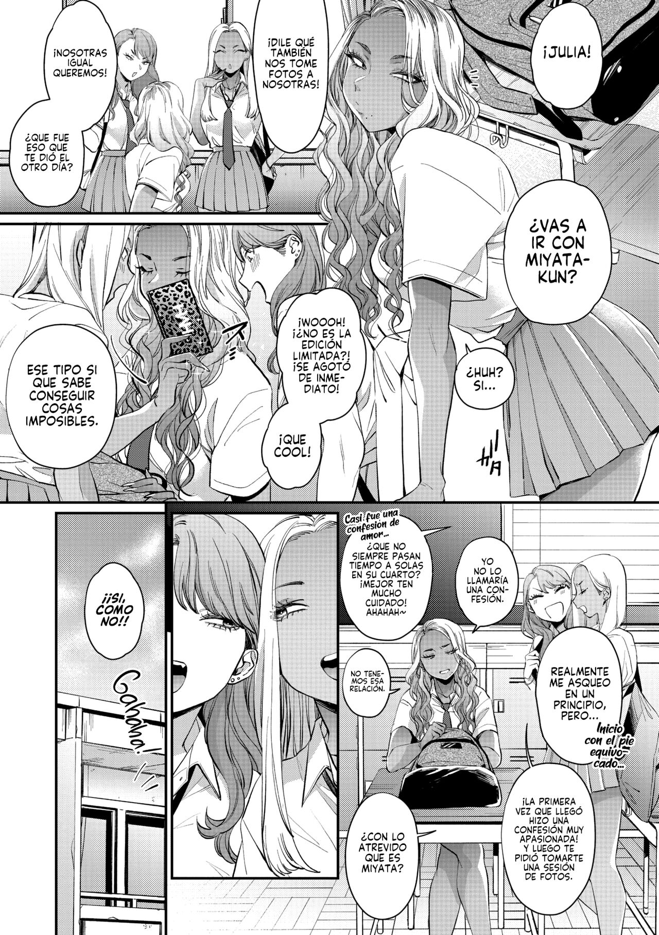 Oohata-san wa Risou no Gyaru | Oohata-san es mi Gyaru Ideal page 3 full