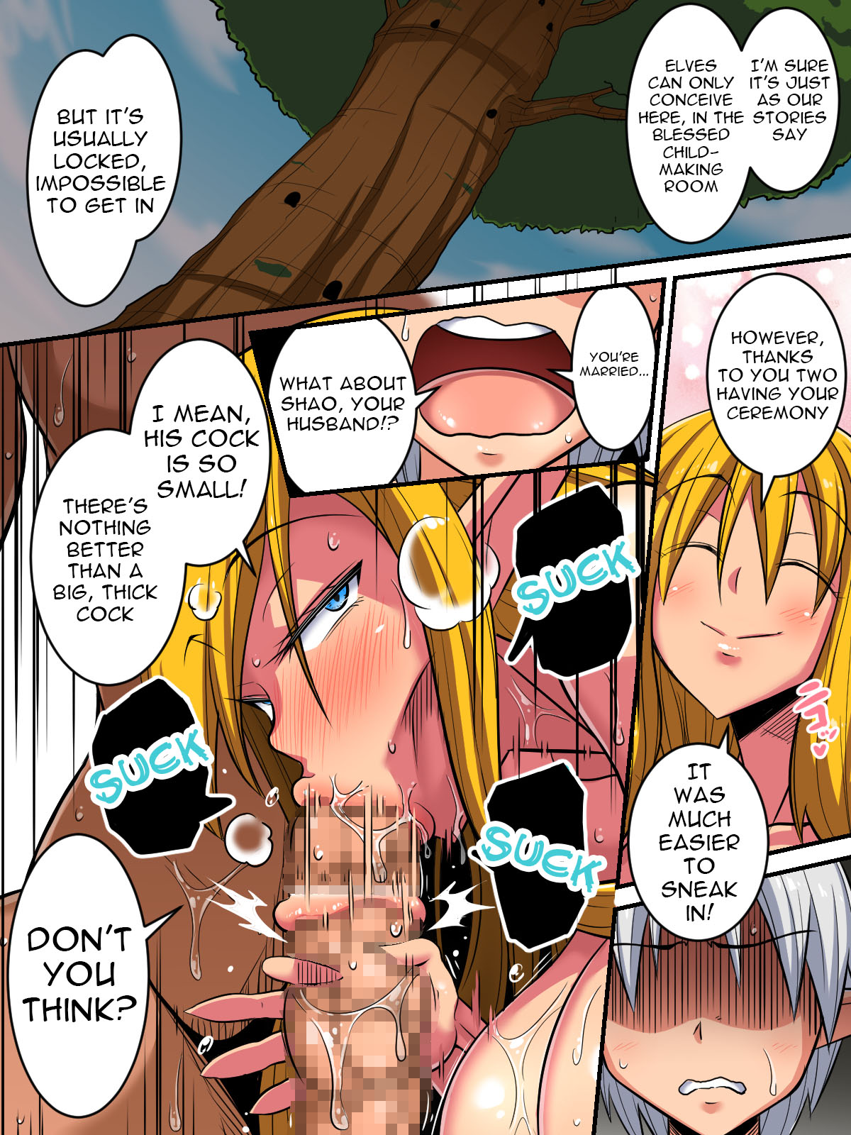 Elf Oyako to Pakopako Ibunka Kouryuu! ~Oyako Haramase Hen~ | A Sexual Culture Exchange With An Elf Mom And Daughter ~Impregnating Mother And Daughter Edijtion~ page 12 full