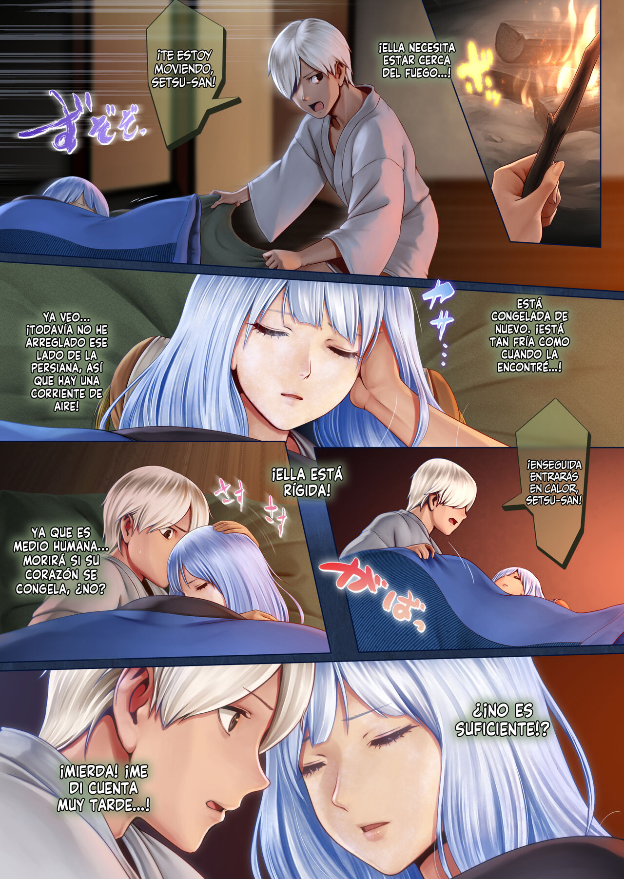 Yotogi no Yukionna Setsu ~Atatamenai to, Koorimasu~ | Setsu La Yuki Onna De La Noche ~calientala Para Que No Se Congele~ page 11 full