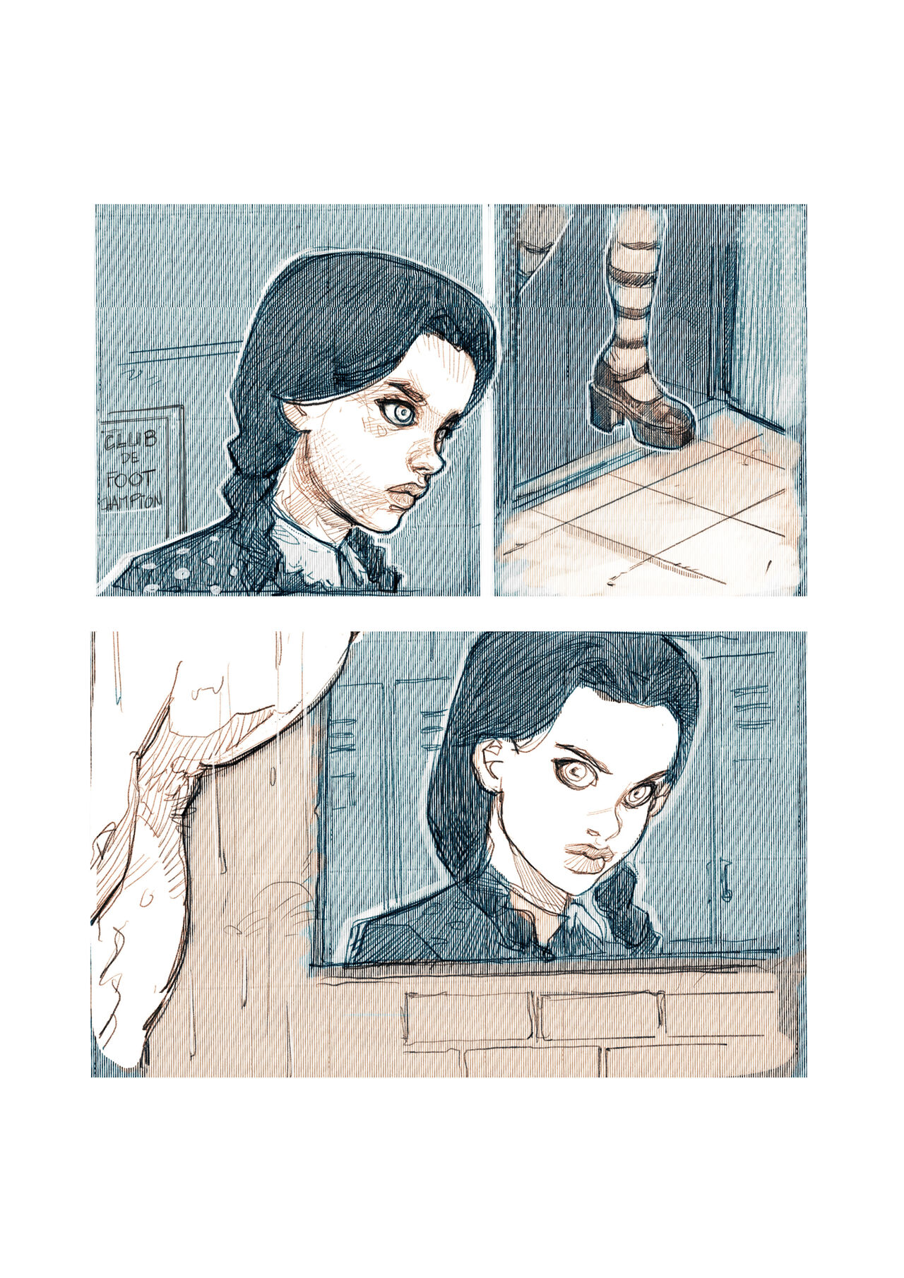 A Wednesday Addams Comic page 2 full