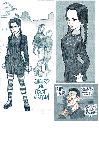 A Wednesday Addams Comic - Comic Porn XXX