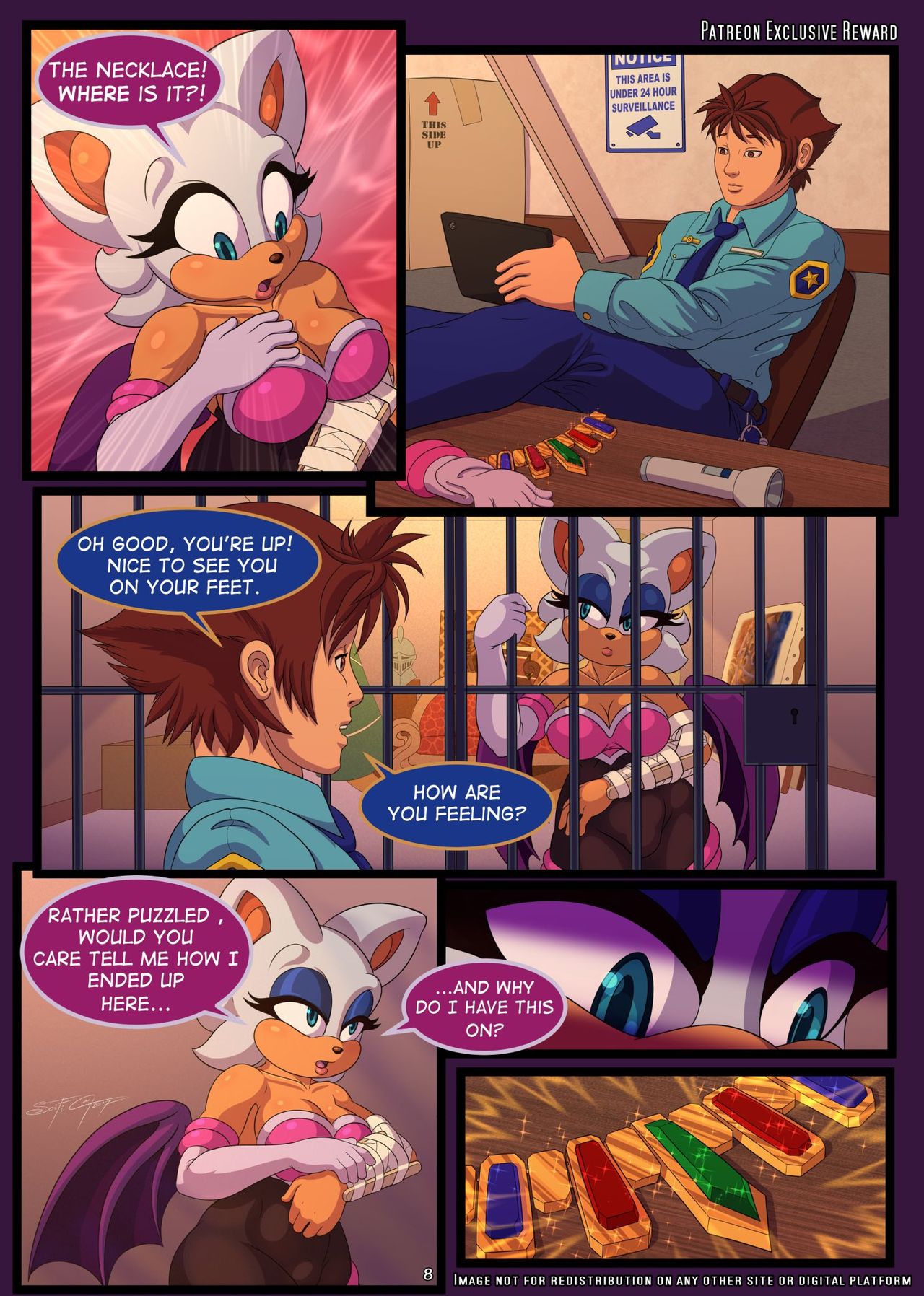 Night of The White Bat page 8 full