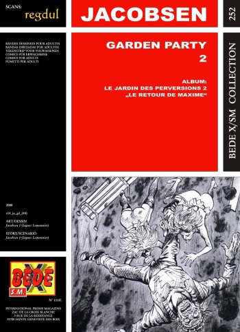 [Jacobsen] (Le jardins des perversion 2) Le retour de Maxime [French] cover
