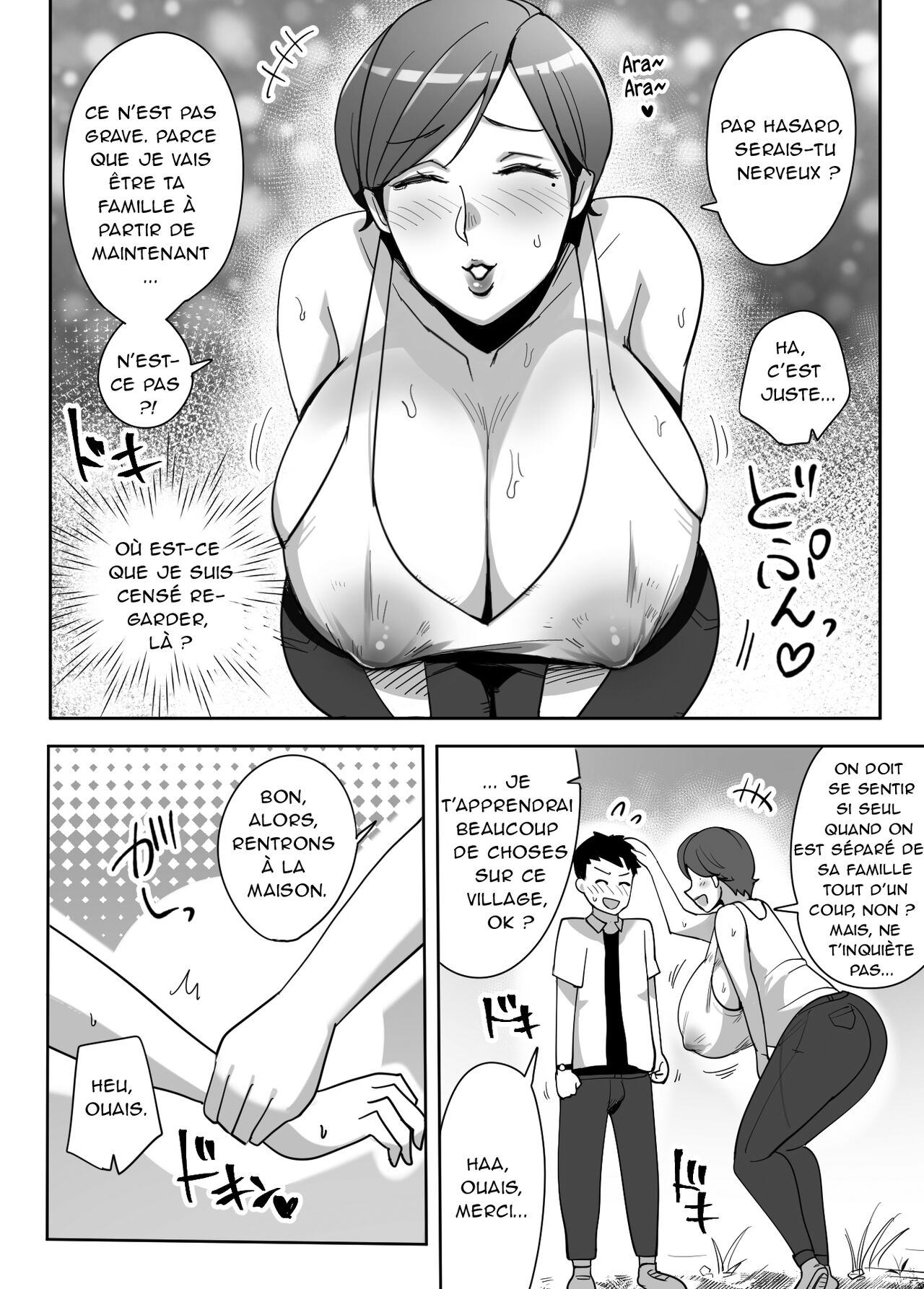 j'ai baisé ma tante campagnarde qui ne pensait pas que ses énormes seins et son corps étaient obscénes page 4 full