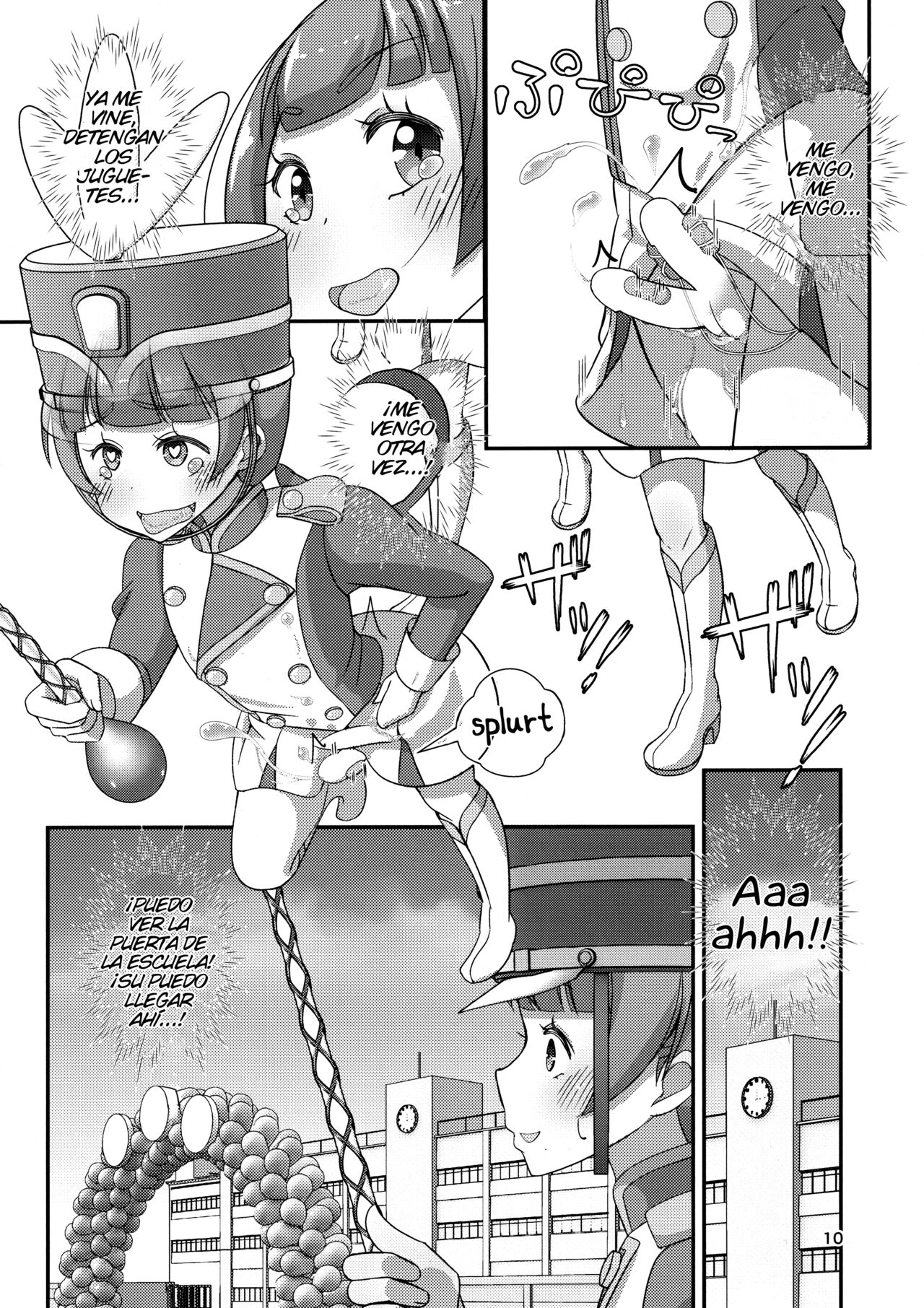 Sensei! Try dressing up like a little girl in a Marching Band! page 11 full