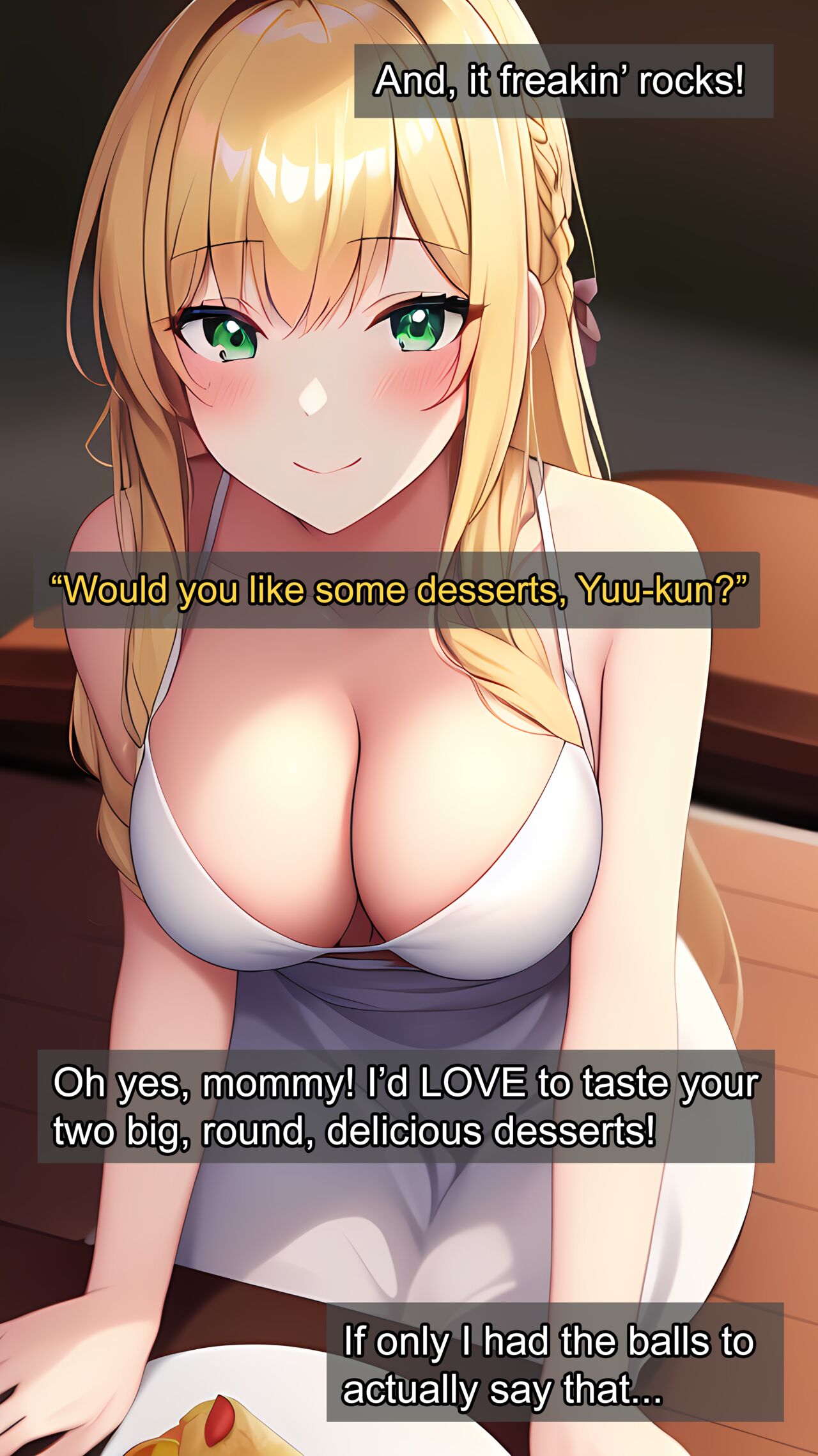 While Dad Is Away, My New Stepmom Takes Very Good Care of Me! page 6 full