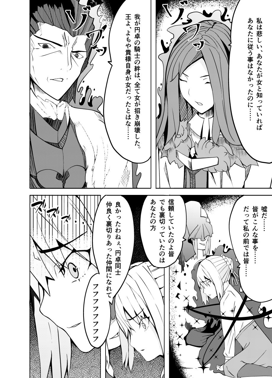 捕らえたセイバーへの調教 page 11 full