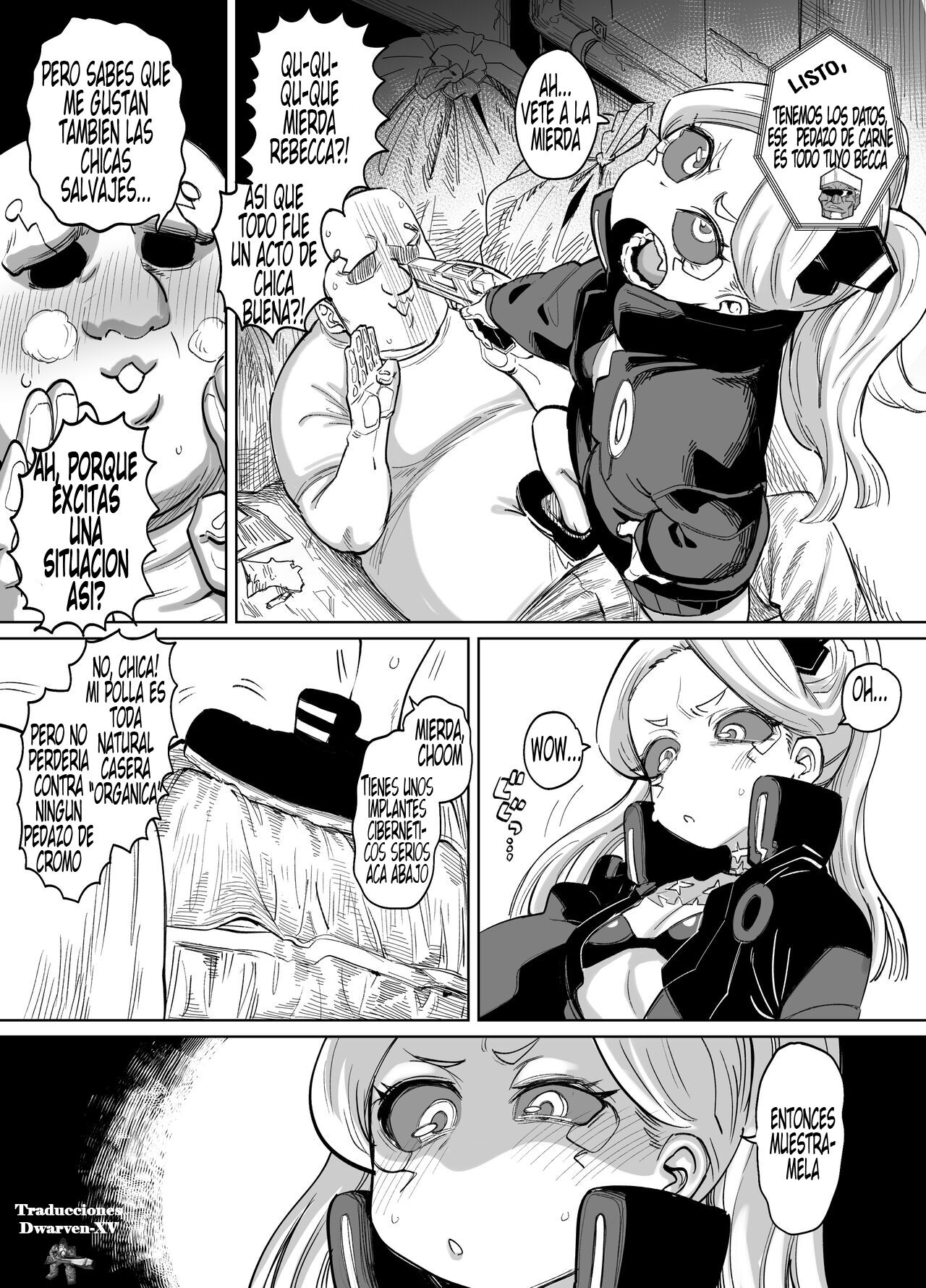 Rebecca-chan to Zukobako Manga | Gettin' Busy With Becca page 2 full