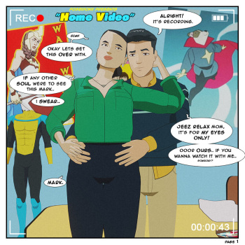 Invincible - Home Video - 1 - PoseidonX cover