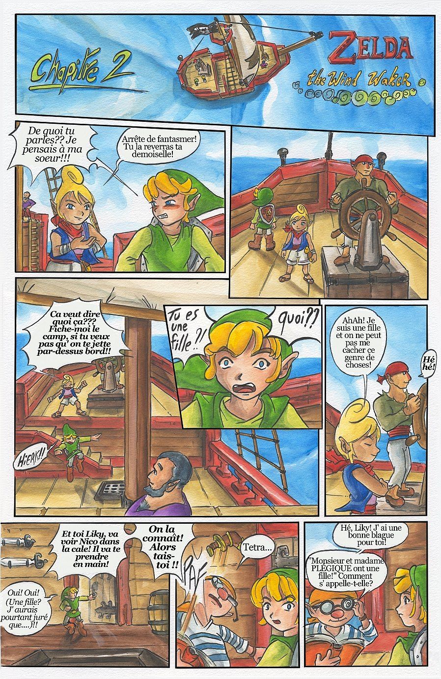 Zelda Wind Waker page 11 full