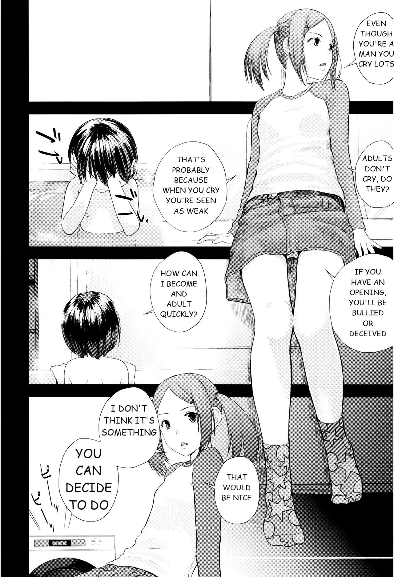 Mirai no Kaisoushinagara Suihei ni Ochiteyuku page 5 full