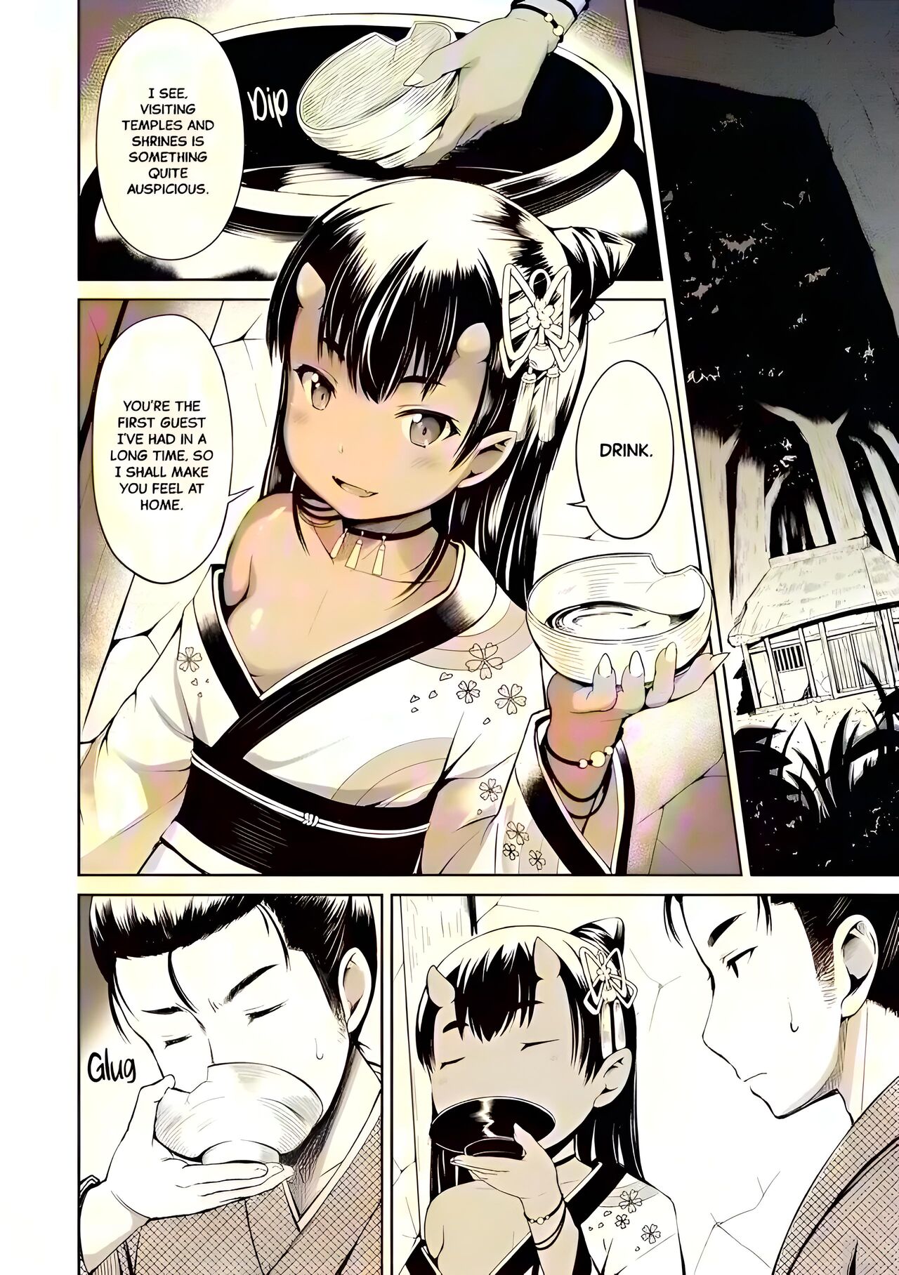 At Twilight in the Mountains color edit page 2 full