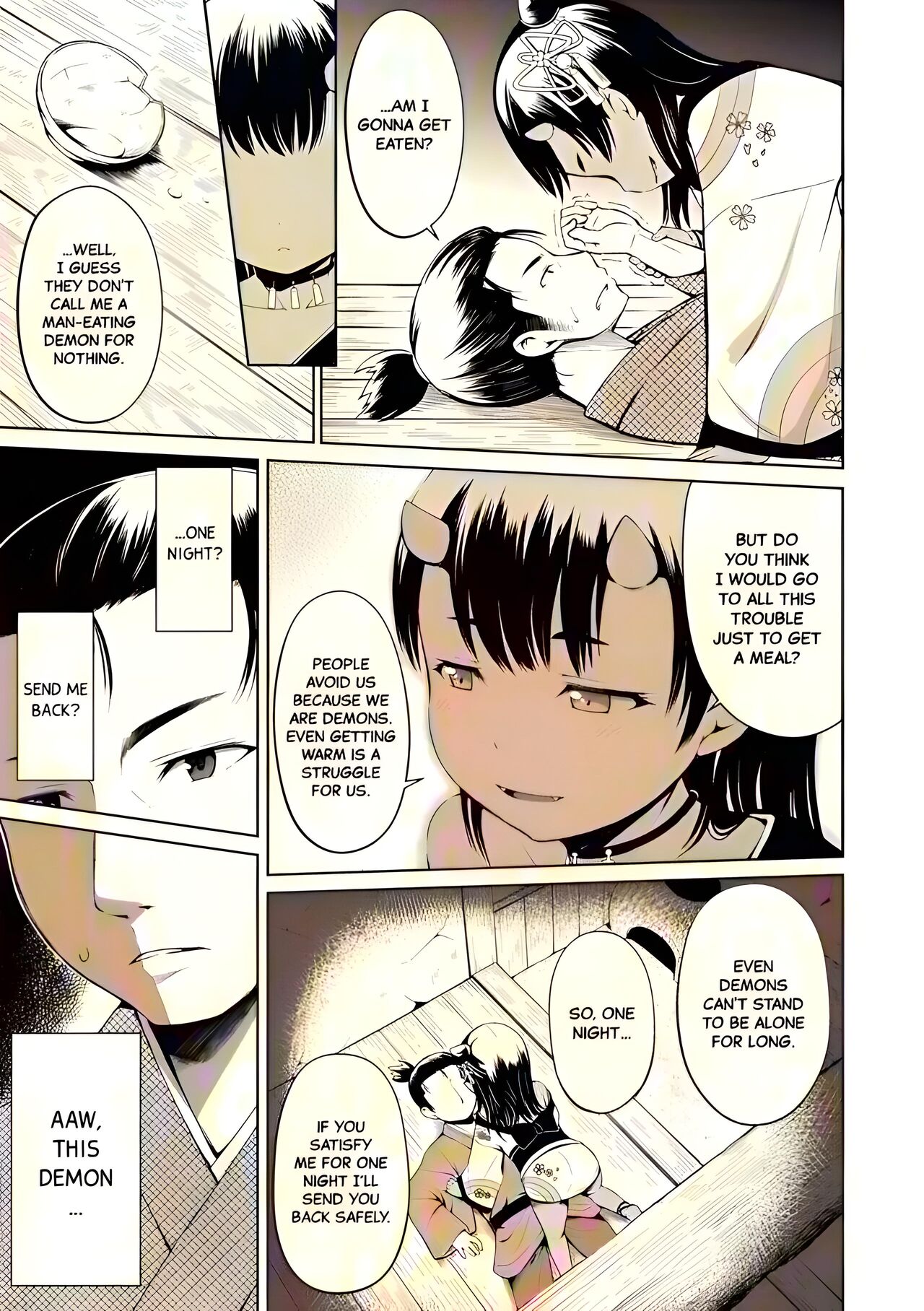 At Twilight in the Mountains color edit page 7 full