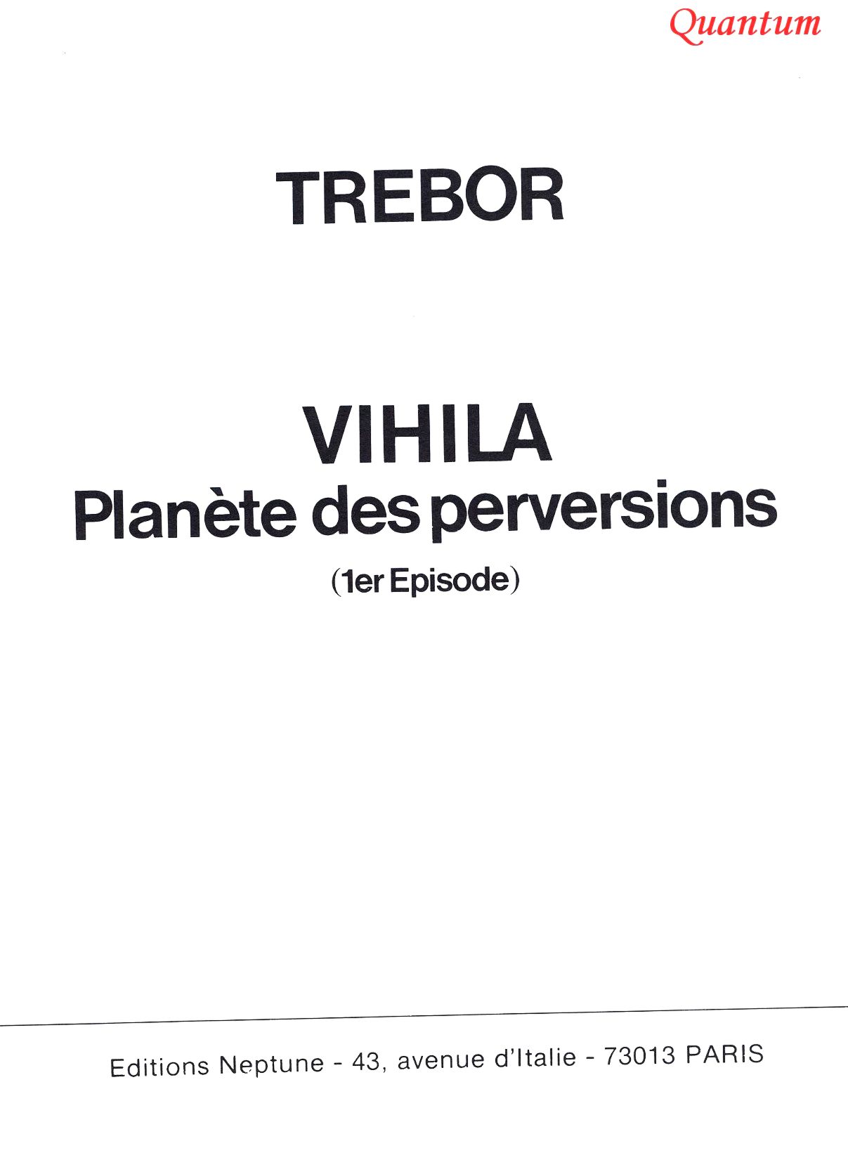 Vihila - Planete des perversions 1 page 2 full