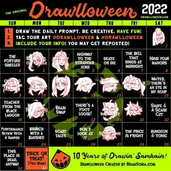 [Aesir] Drawlloween 2022 cover