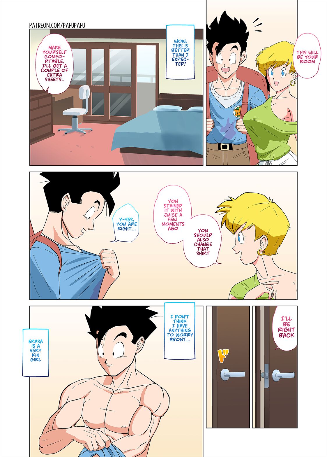 Gohan vs Erasa! page 8 full