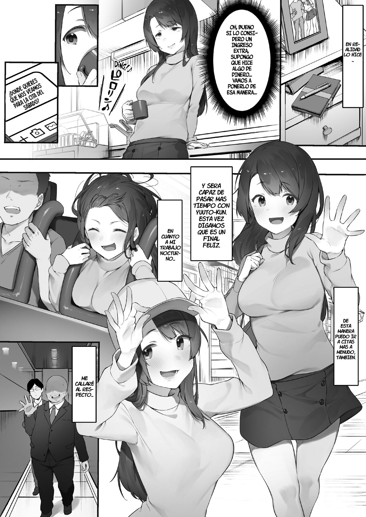 Karui Kimochi de Kyabajou ni Natta Kekka | When You Start Working as a Hostess Without Setting Boundaries page 3 full
