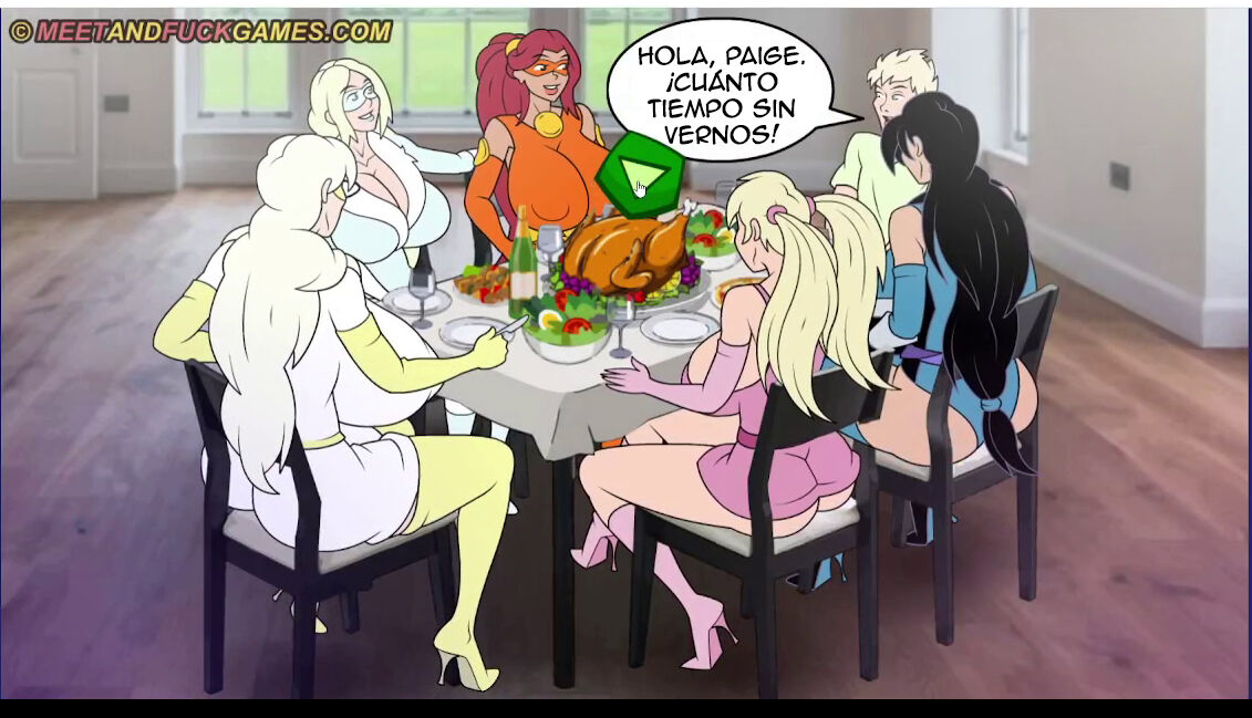 Meet and Fuck - Super Whore Family: Thanksgiving/Día de Acción de Gracias page 11 full