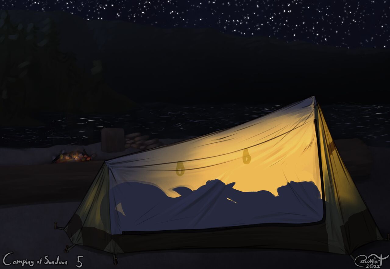 Camping at Sundown page 5 full