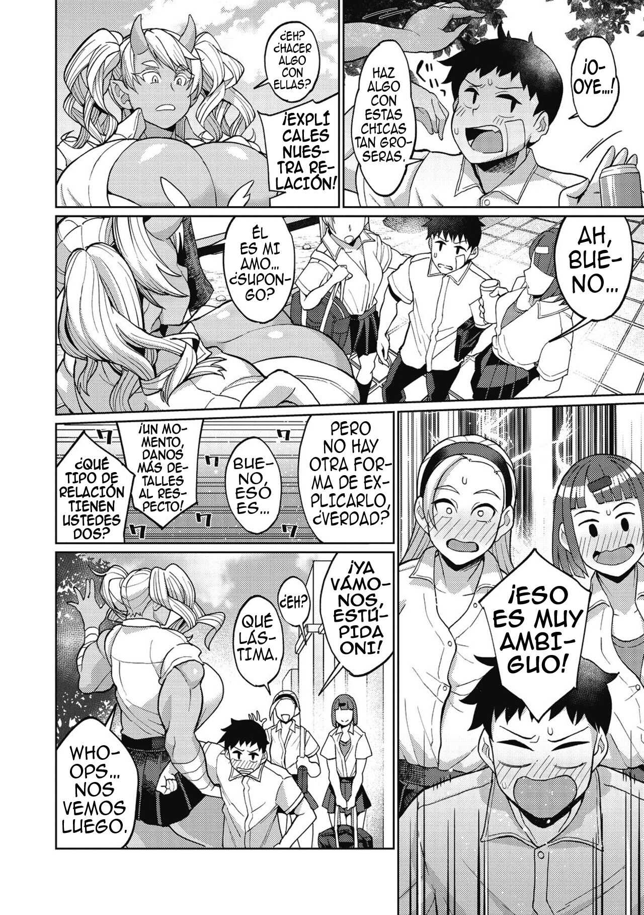 Oni Musume no Aibou | Una Chica Oni Y Su Amado Companero page 4 full