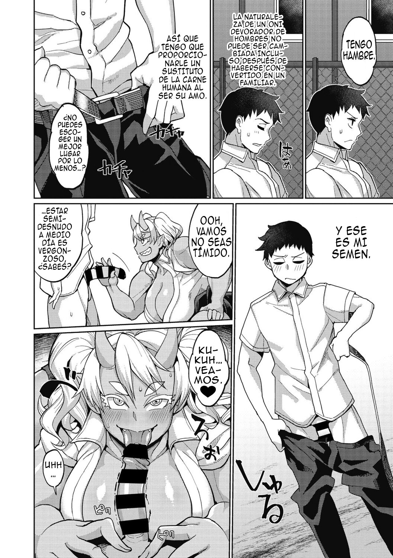 Oni Musume no Aibou | Una Chica Oni Y Su Amado Companero page 6 full