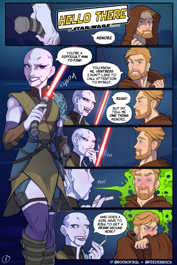 [Hagfish + Stendra] Hello There: A Star Wars Story (Star Wars: The Clone Wars)[English] cover