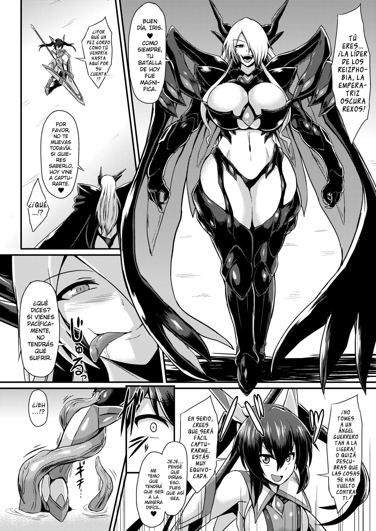 Seisenki Iris ~Sennou Kaizou Sareru Otome no Nikutai~ | El Ángel Guerrero Iris ~El Lavado De Cerebro Y La Remodelación De La Carne De Una Doncella Pura~ page 3 full