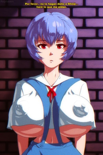 [Angelauxes] Rei Ayanami defiled cover