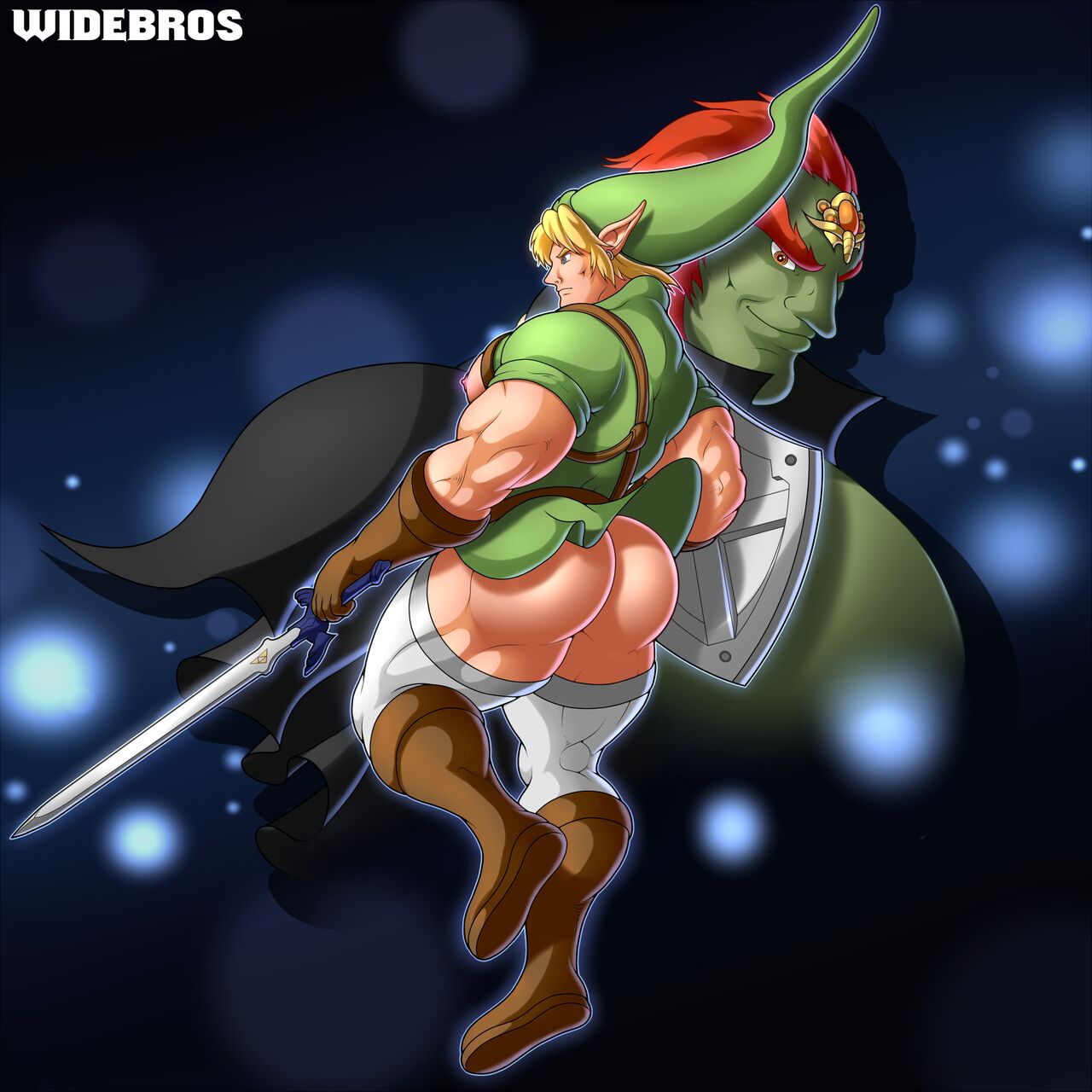 Link x Gandorf in The Silent Hero page 1 full