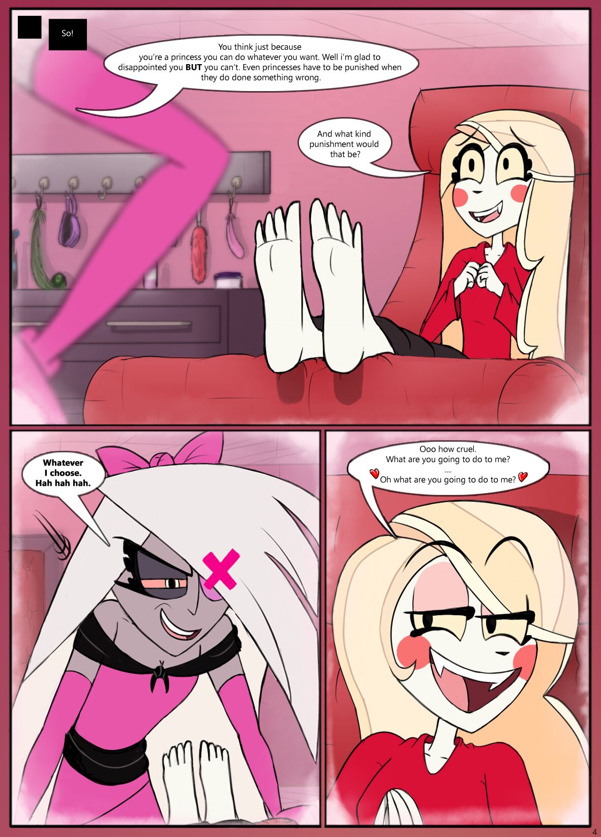 The Ticklish Princess Of Hell page 8 full