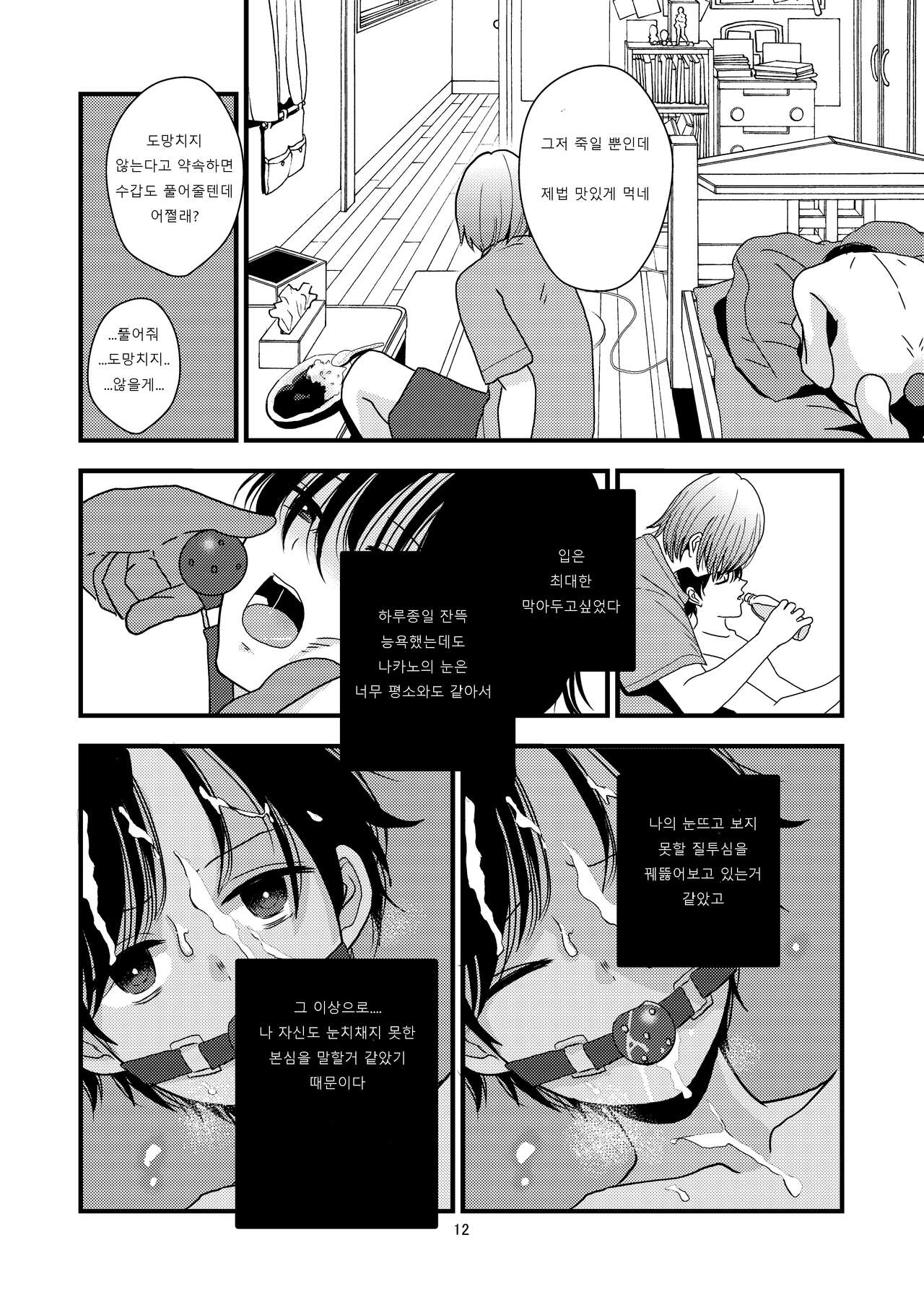 Maketakunai kara Tojikomeru. | 지고싶지 않아서 가두다. page 12 full