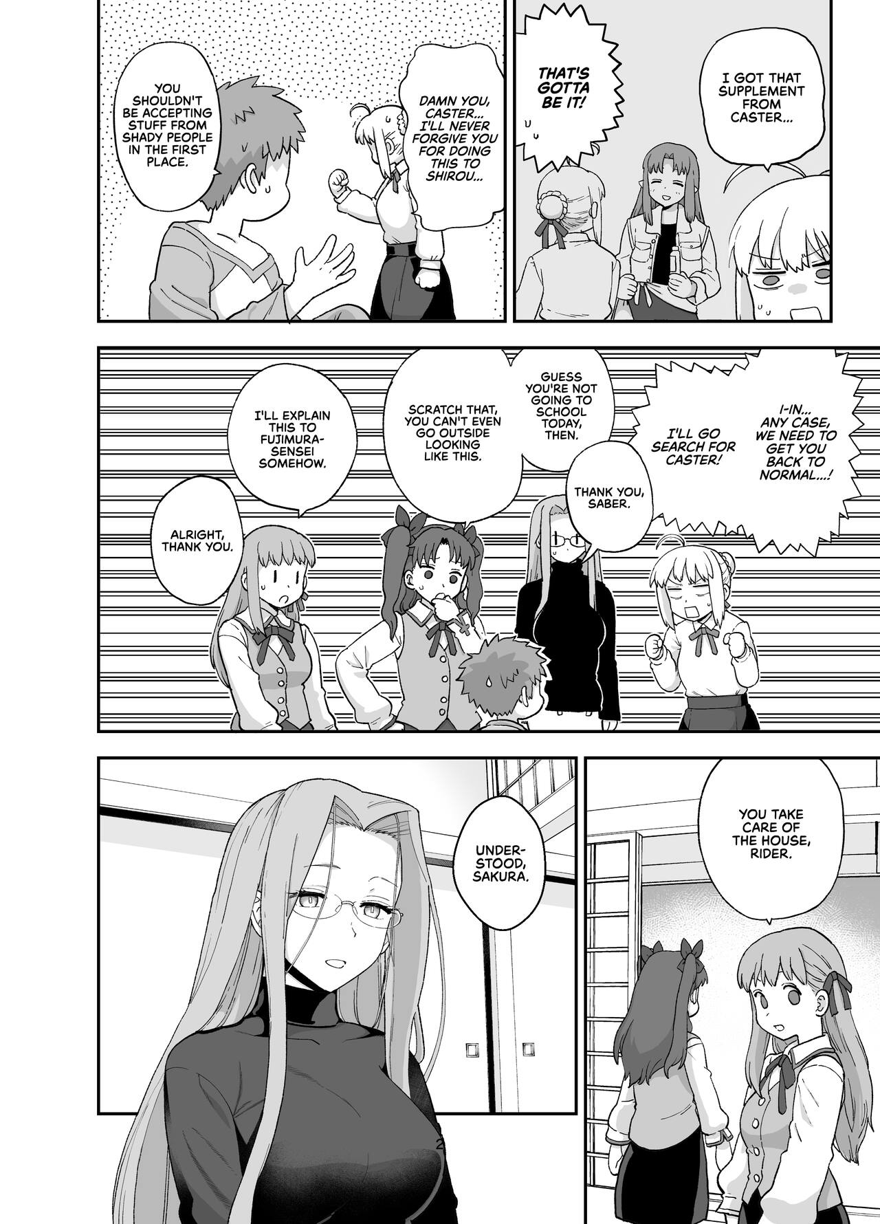 Rider-san to Orusuban | Staying Home With Rider-san page 4 full