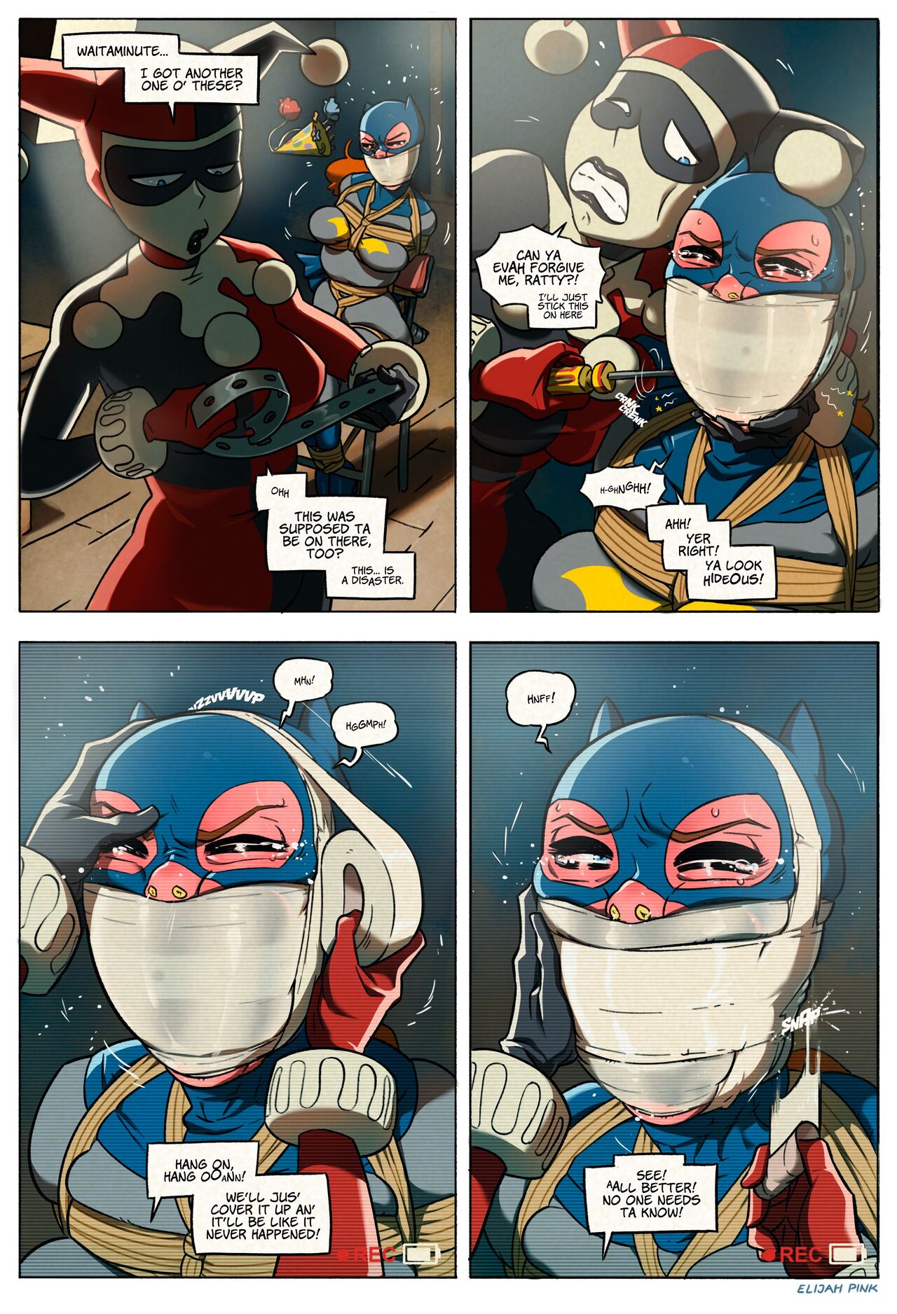 Harley Quinn mini comic page 5 full