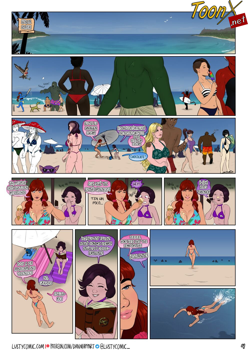 Lusty and the Mermaid page 4 full