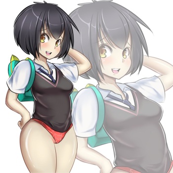 [Markmanez] Peni and tentacle (Spider-Man) cover
