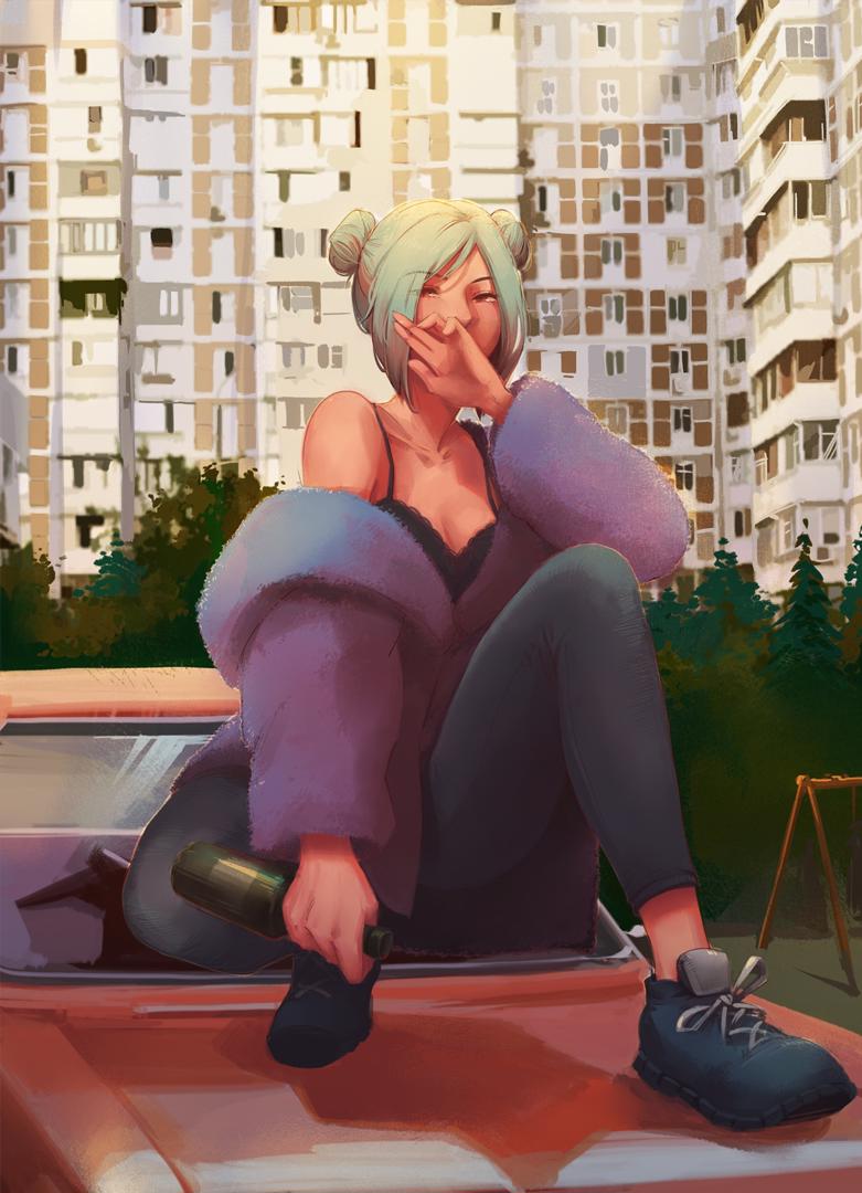 DateJournal Russian Girls Dating Sim CG page 4 full