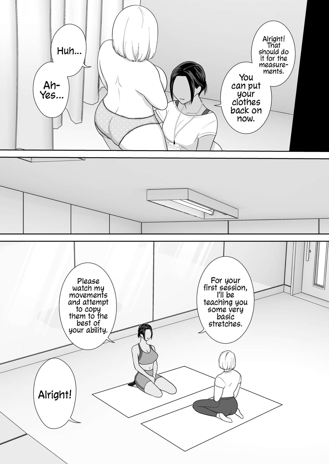 Futanari x Fitness! page 8 full