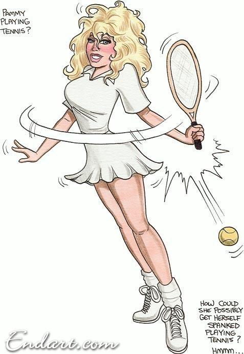 - Spanking Pamalee #3 - Tennis page 1 full