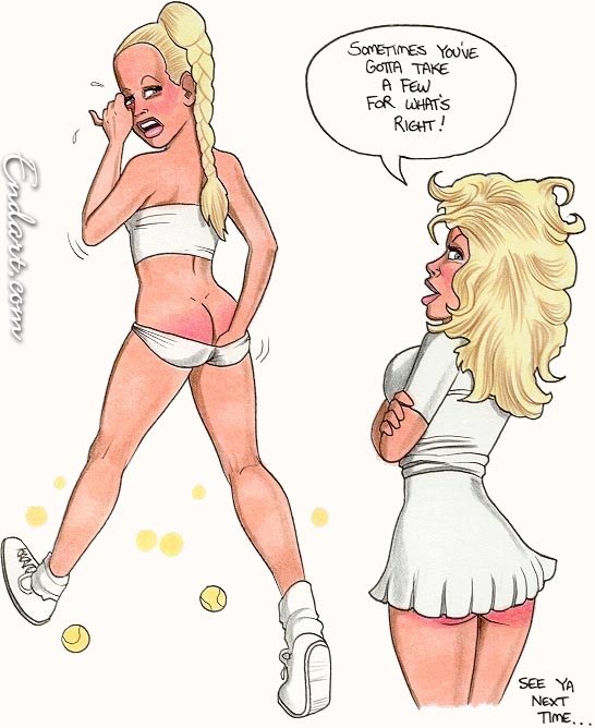 - Spanking Pamalee #3 - Tennis page 11 full