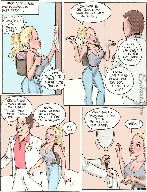 - Spanking Pamalee #3 - Tennis page 2 full