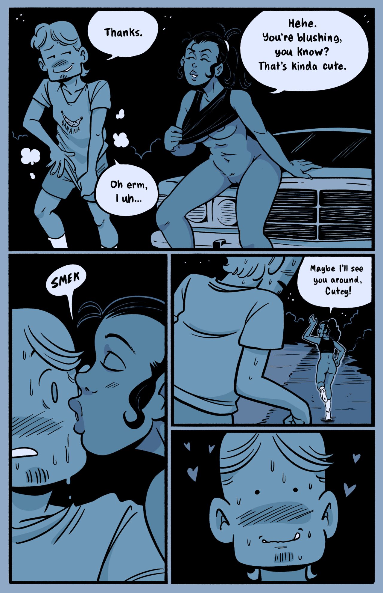 Running Mate - An erotic comic page 5 full